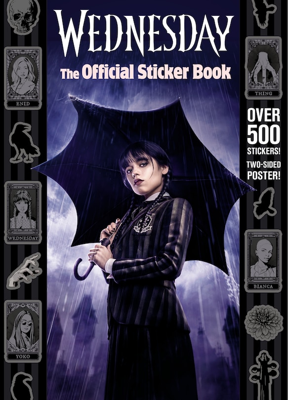 Couverture_Wednesday The Official Sticker Book