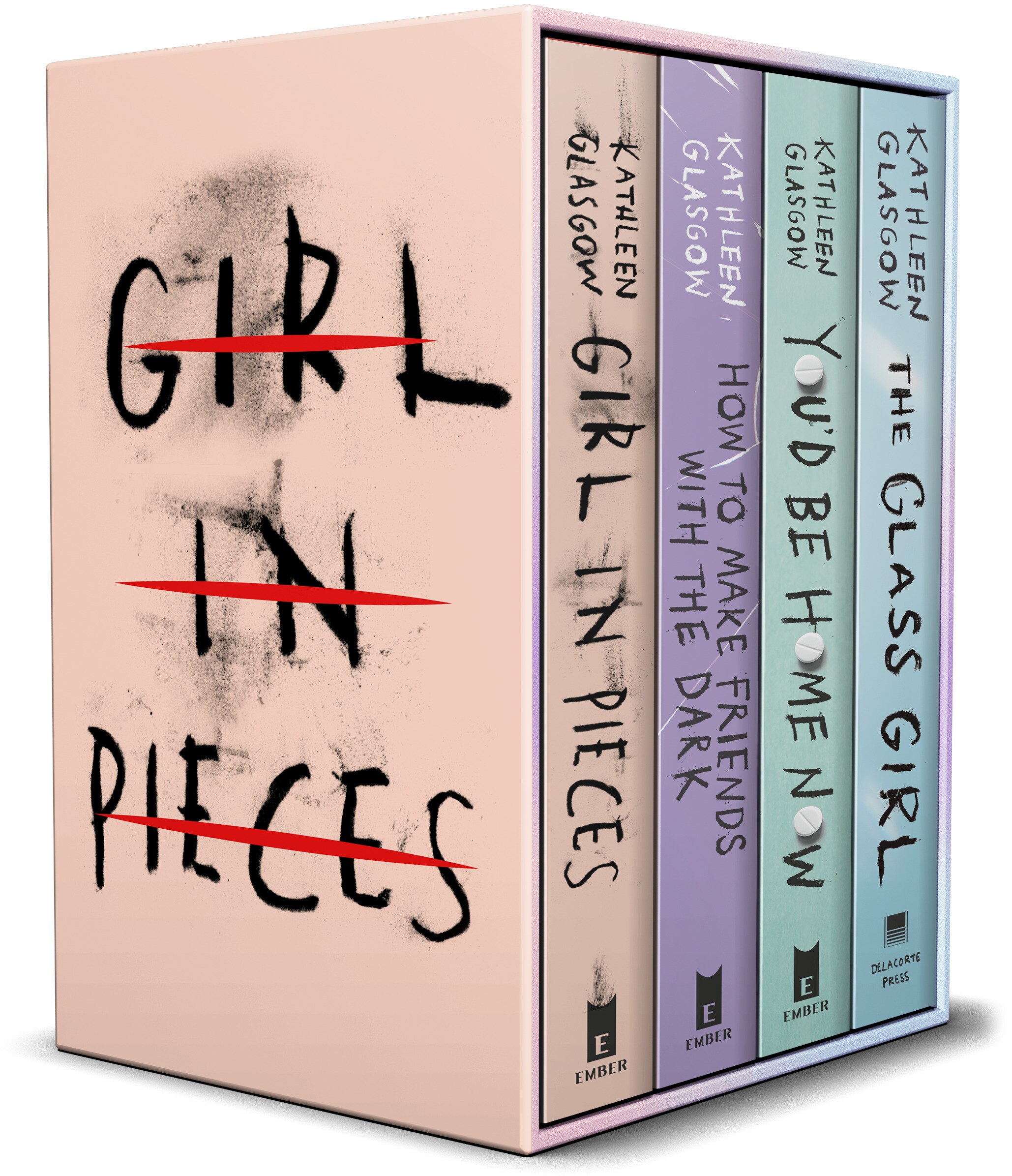Kathleen Glasgow 4-book Boxed Set: Girl In Pieces; How To