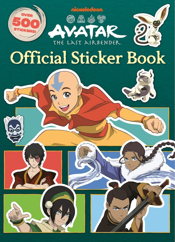 Couverture_Avatar: The Last Airbender Official Sticker Book