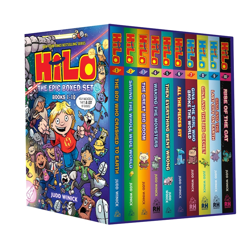 Front cover_Hilo: The Epic Boxed Set (Books 1-10)