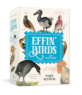 Front cover_Effin' Birds: 100 Postcards