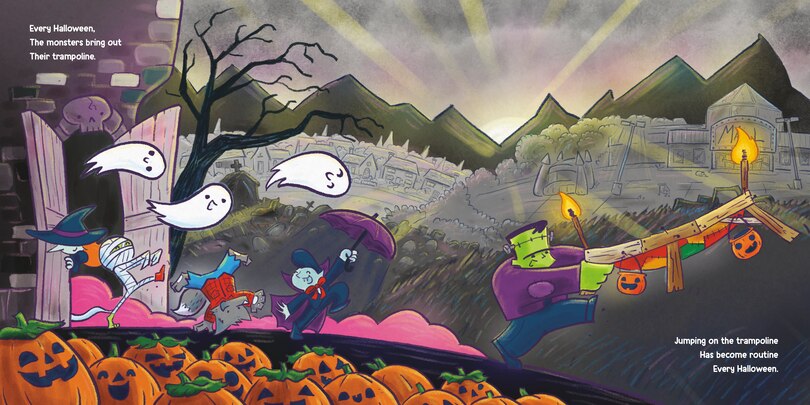 Aperçu du contenu_Halloween Trampoline