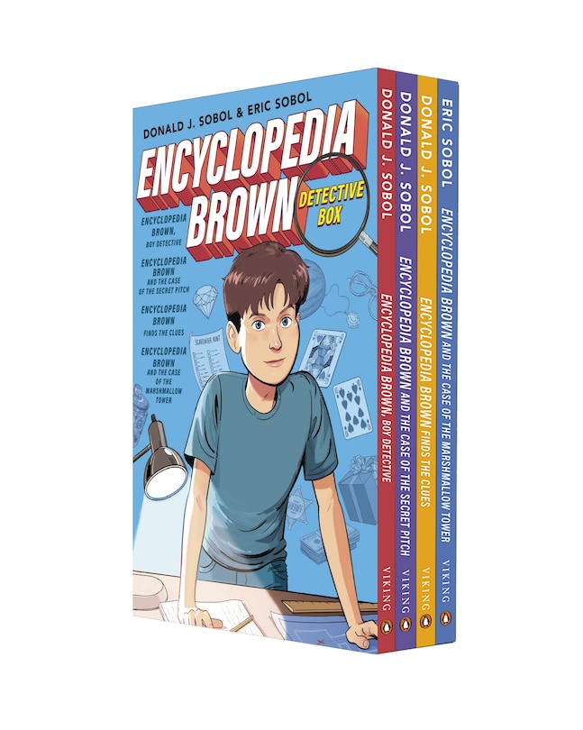 Front cover_Encyclopedia Brown Detective Box Set (4-Book Box Set)