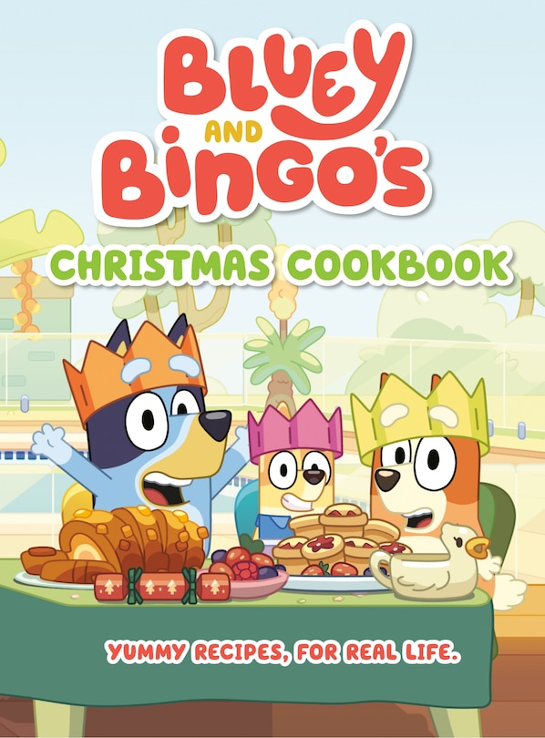 Front cover_Bluey and Bingo's Christmas Cookbook