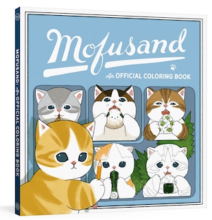 Front cover_Mofusand: An Official Coloring Book