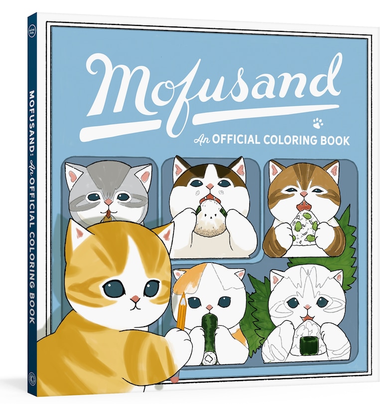 Front cover_Mofusand: An Official Coloring Book