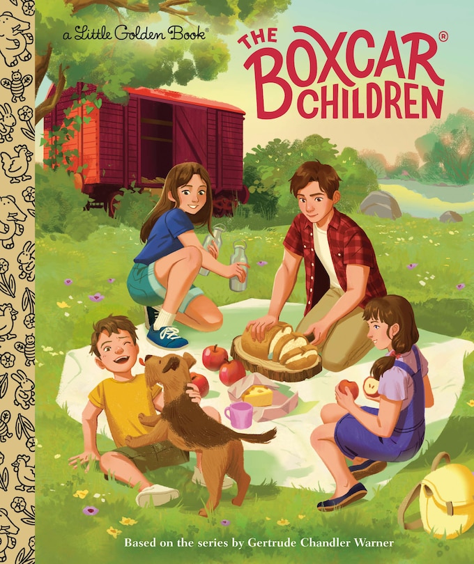 Couverture_The Boxcar Children Little Golden Book