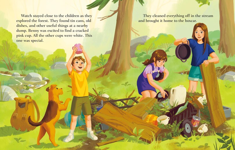 Aperçu du contenu 2_The Boxcar Children Little Golden Book