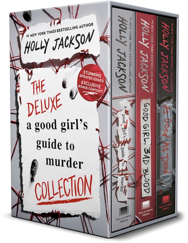 Front cover_A Good Girl's Guide to Murder Deluxe Paperback Boxed Set