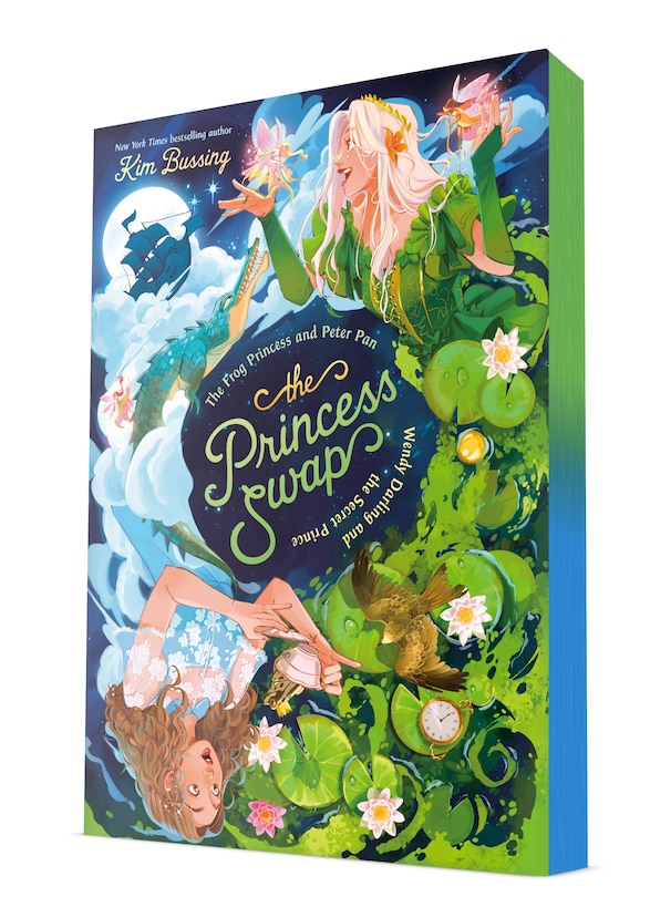 Front cover_The Frog Princess and Peter Pan (or, Wendy Darling and the Secret Prince)