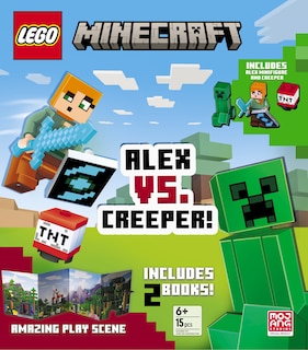 Front cover_Alex vs. Creeper (LEGO Minecraft)