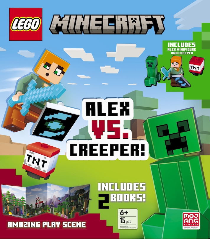 Front cover_Alex vs. Creeper (LEGO Minecraft)
