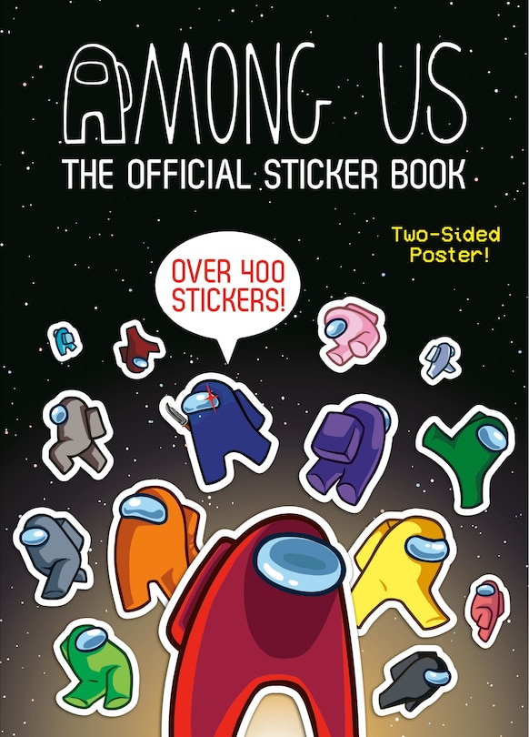Front cover_Among Us Official Sticker Book