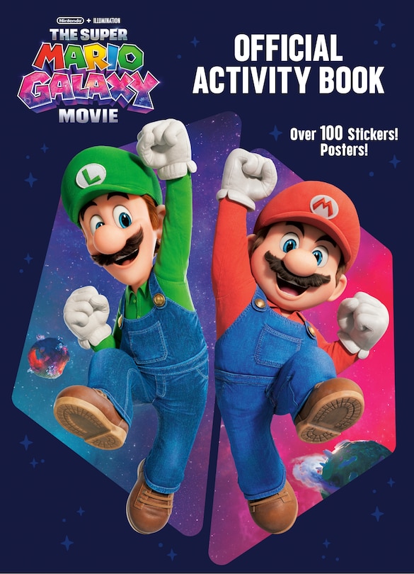 Front cover_The Super Mario Galaxy Movie Official Activity Book