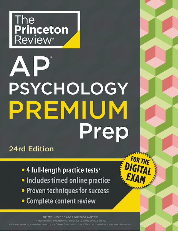 Couverture_Princeton Review AP Psychology Premium Prep, 24th Edition