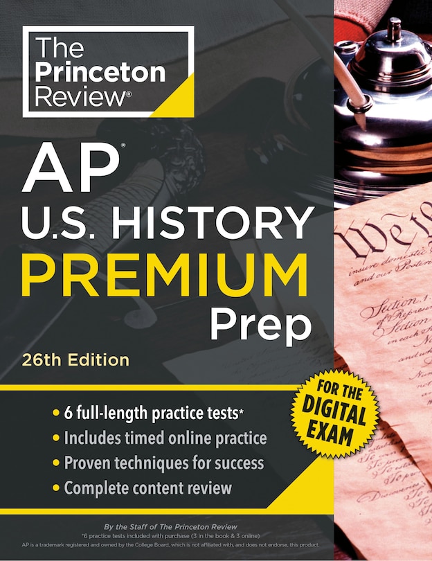 Couverture_Princeton Review AP U.S. History Premium Prep, 26th Edition