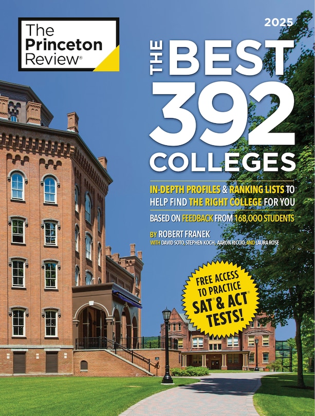 Front cover_The Best 392 Colleges, 2027