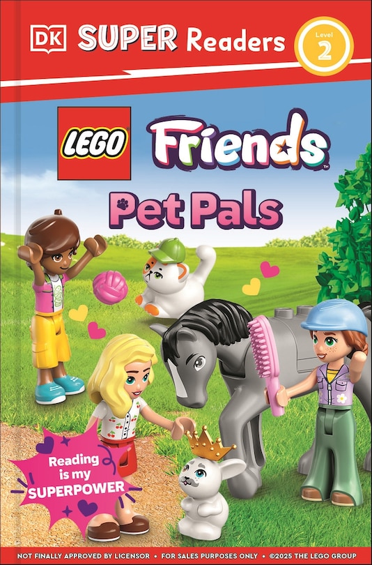 Front cover_DK Super Readers Level 2 LEGO Friends