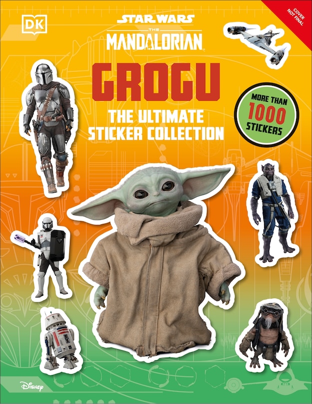 Front cover_Star Wars The Mandalorian Grogu Ultimate Sticker Collection