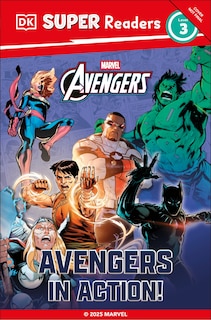Front cover_DK Super Readers Level 3 Marvel Avengers in Action