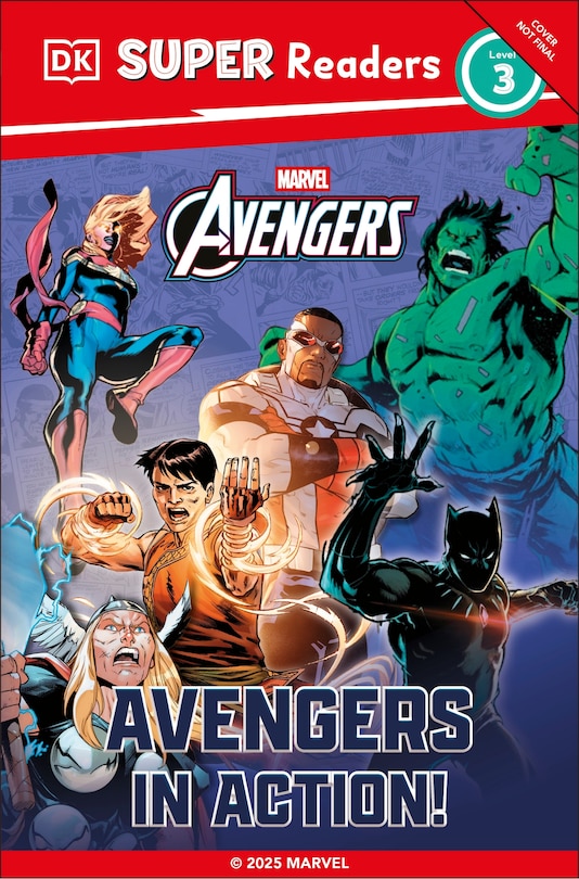 Front cover_DK Super Readers Level 3 Marvel Avengers in Action