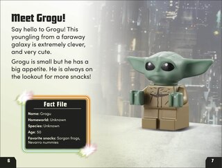 Aper&ccedil;u du contenu 2_DK Super Readers Level 2 LEGO Star Wars: Meet Grogu!