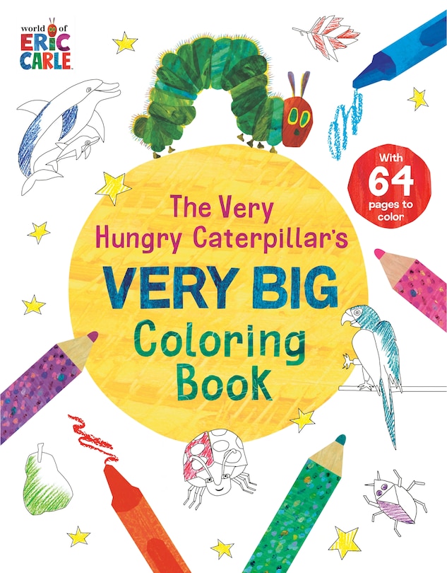Front cover_The Very Hungry Caterpillar's Very Big Coloring Book