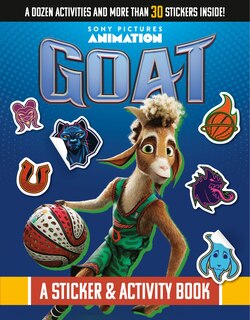 Couverture_GOAT: A Sticker & Activity Book
