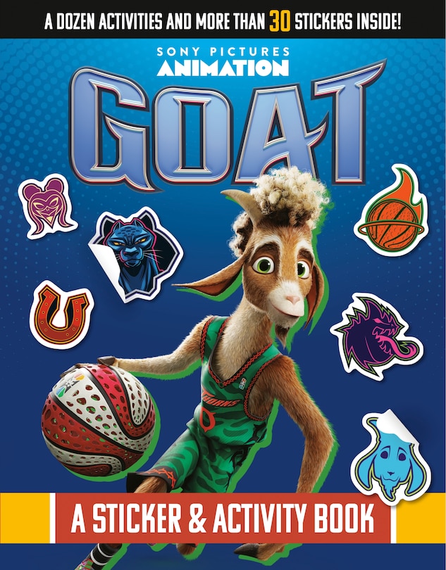Couverture_GOAT: A Sticker & Activity Book