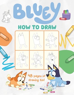 Front cover_Bluey: How to Draw