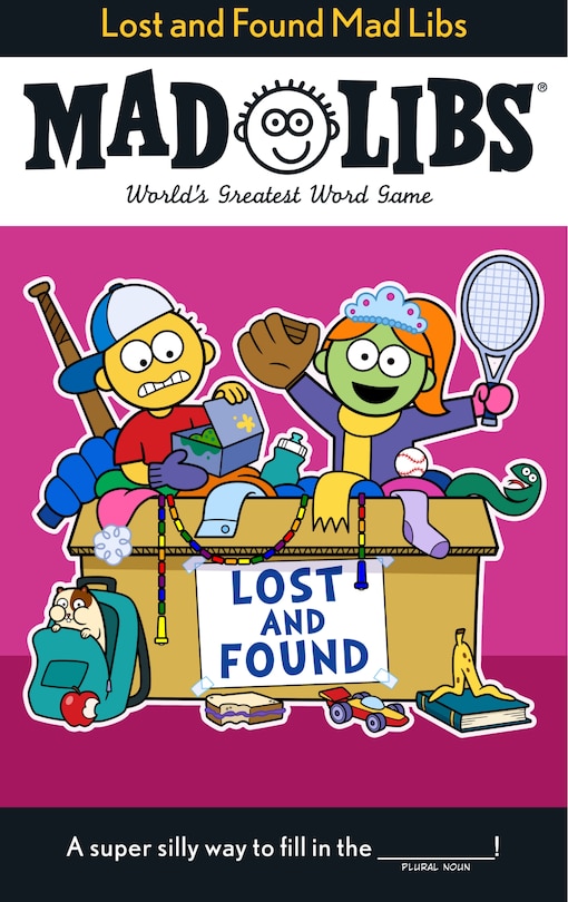 Couverture_Lost and Found Mad Libs