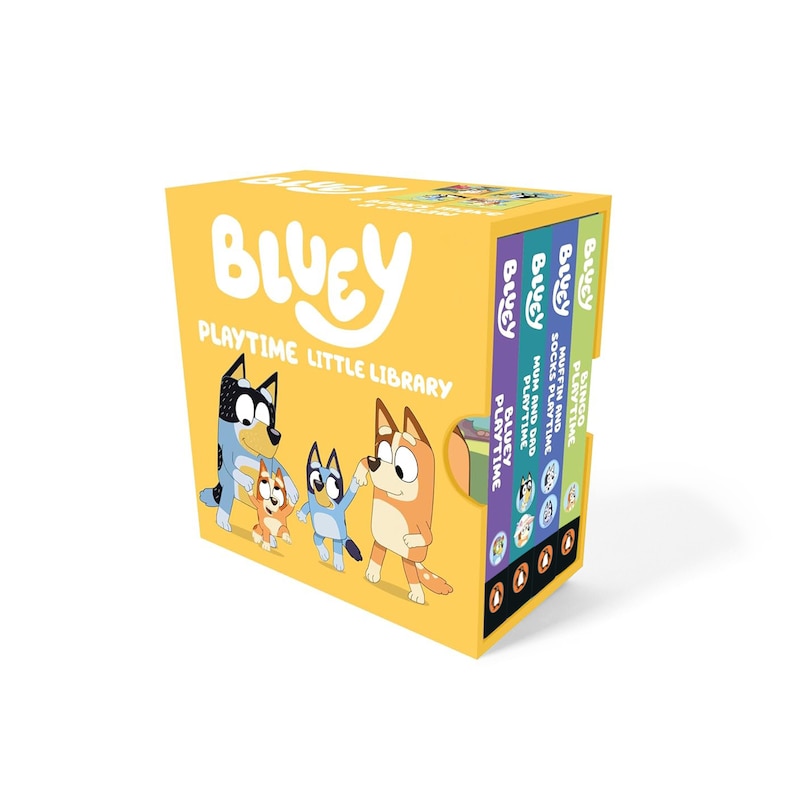 Front cover_Bluey: Playtime Little Library 4-Book Box Set