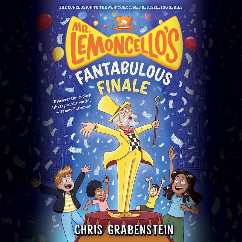 Front cover_Mr. Lemoncello's Fantabulous Finale