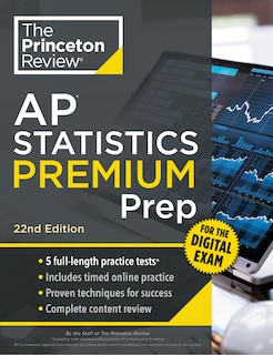 Couverture_Princeton Review AP Statistics Premium Prep, 22nd Edition