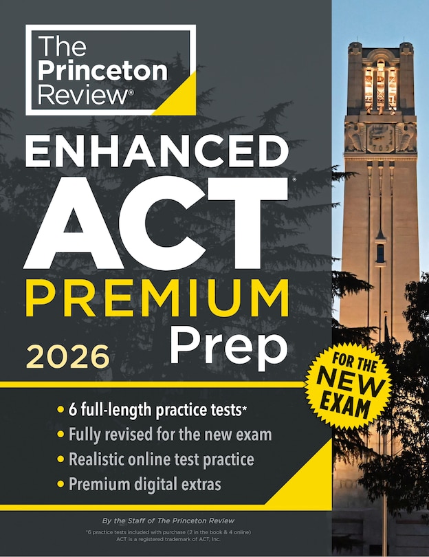 Couverture_Princeton Review Enhanced ACT Premium Prep, 2026