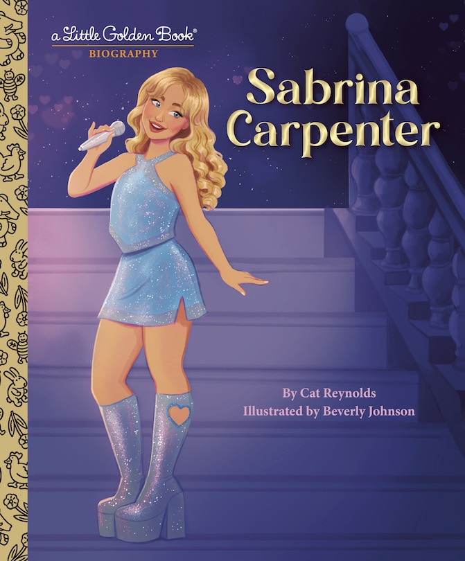 Couverture_Sabrina Carpenter: A Little Golden Book Biography