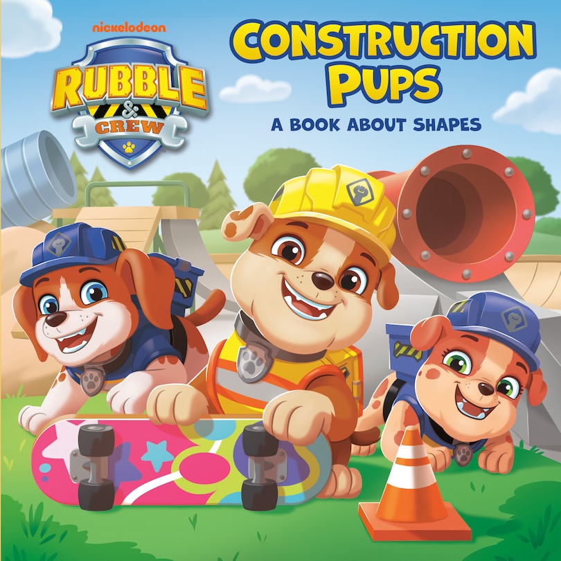 Couverture_Construction Pups: A Book About Shapes (PAW Patrol: Rubble & Crew)
