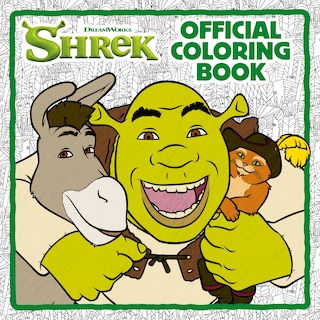 Couverture_Shrek Official Coloring Book (DreamWorks Shrek)