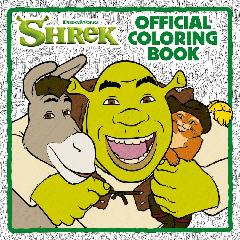 Couverture_Shrek Official Coloring Book (DreamWorks Shrek)