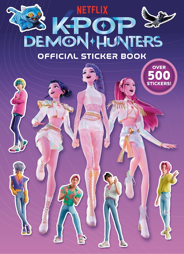 Couverture_KPop Demon Hunters: Official Sticker Book