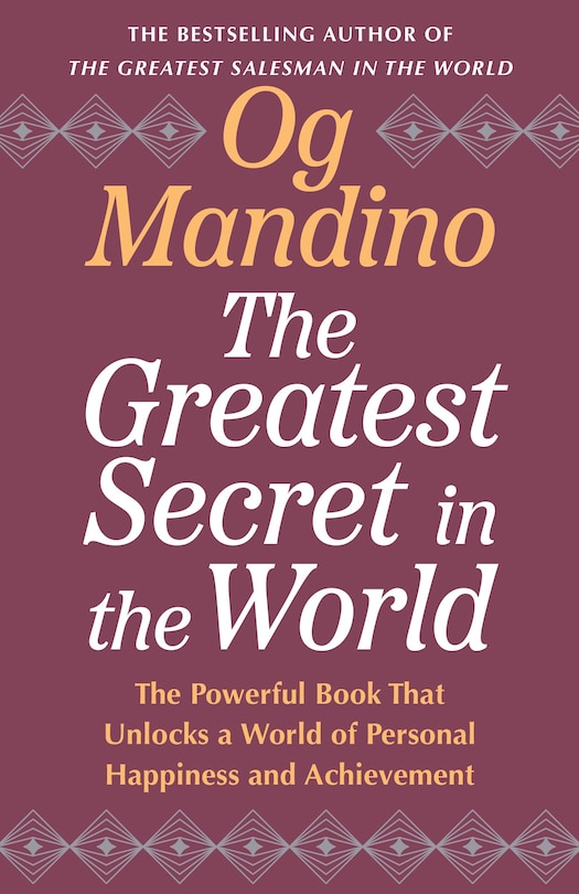 Front cover_The Greatest Secret in the World