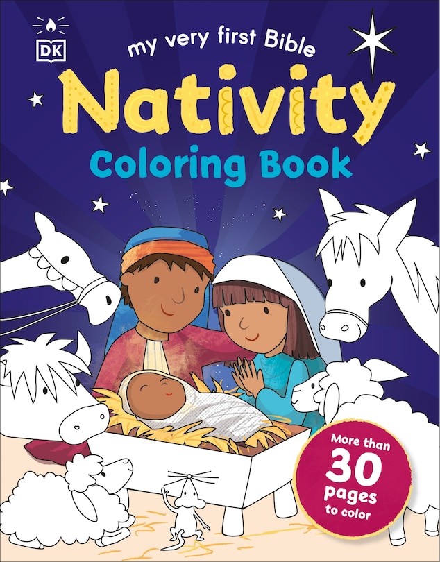 Couverture_Color My Bible Stories: Nativity