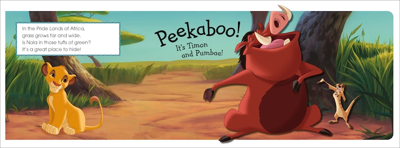 Aper&ccedil;u du contenu_Pop-Up Peekaboo! Disney Lion King