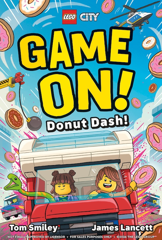 Couverture_LEGO City Game On! Donut Dash