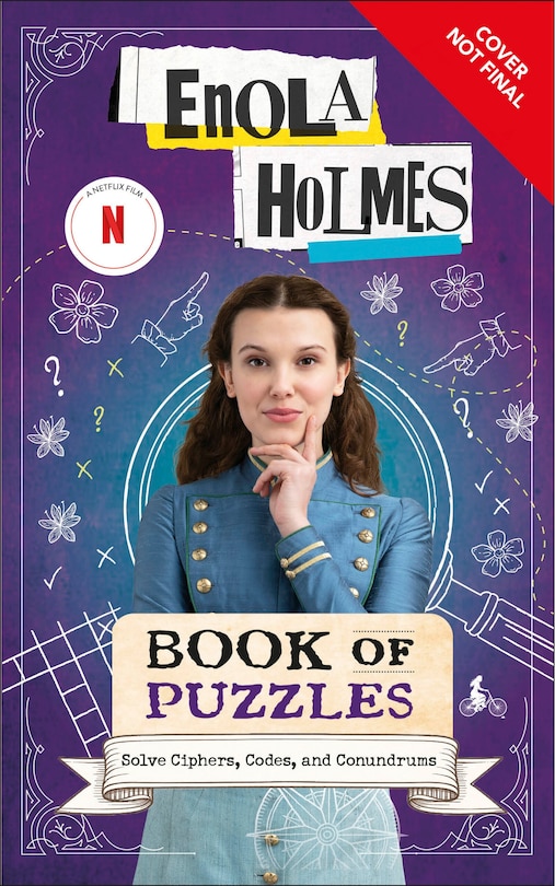 Couverture_Enola Holmes Book of Puzzles