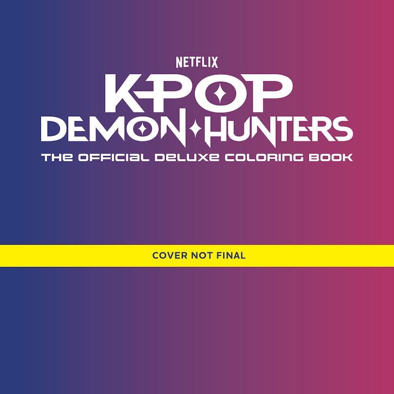 Couverture_KPop Demon Hunters: The Official Deluxe Coloring Book