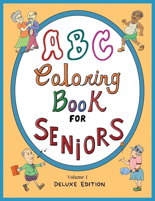 Front cover_ABC Coloring Book For Seniors