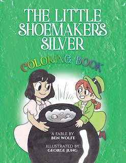 Front cover_The Little Shoemaker's Silver Coloring Book