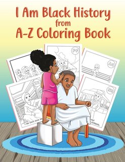 Front cover_I Am Black History from A-Z Coloring Book