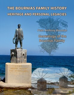 Front cover_The Bournias Family History, Heritage, and Personal Legacies